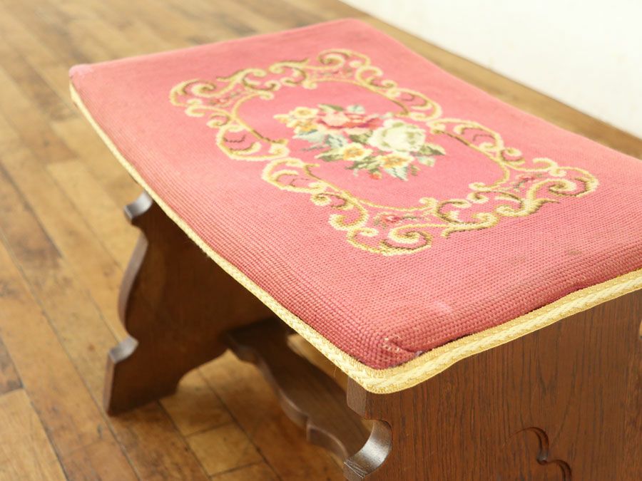 フランスアンティーク家具スツール 65156