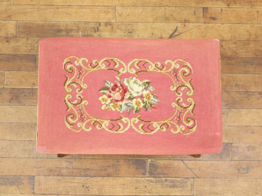 フランスアンティーク家具スツール 65156