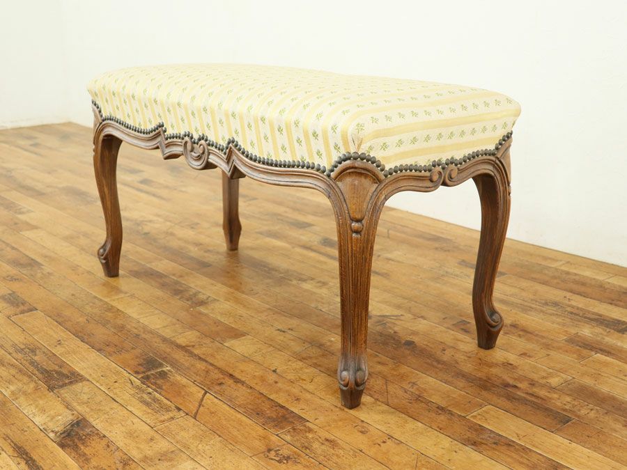 フランスアンティーク家具スツール 65146