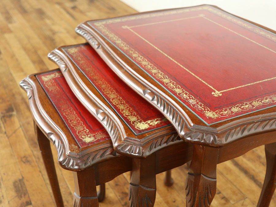 アンティーク家具 ネストテーブル 59403