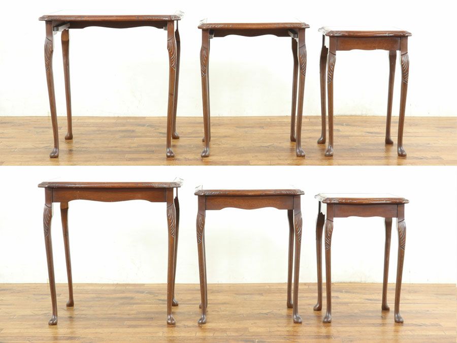 アンティーク家具 ネストテーブル 59403