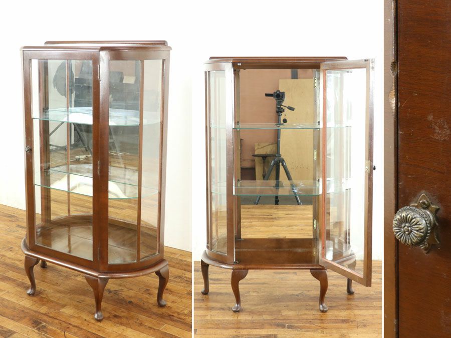 イギリスアンティーク家具ショーケース 59486