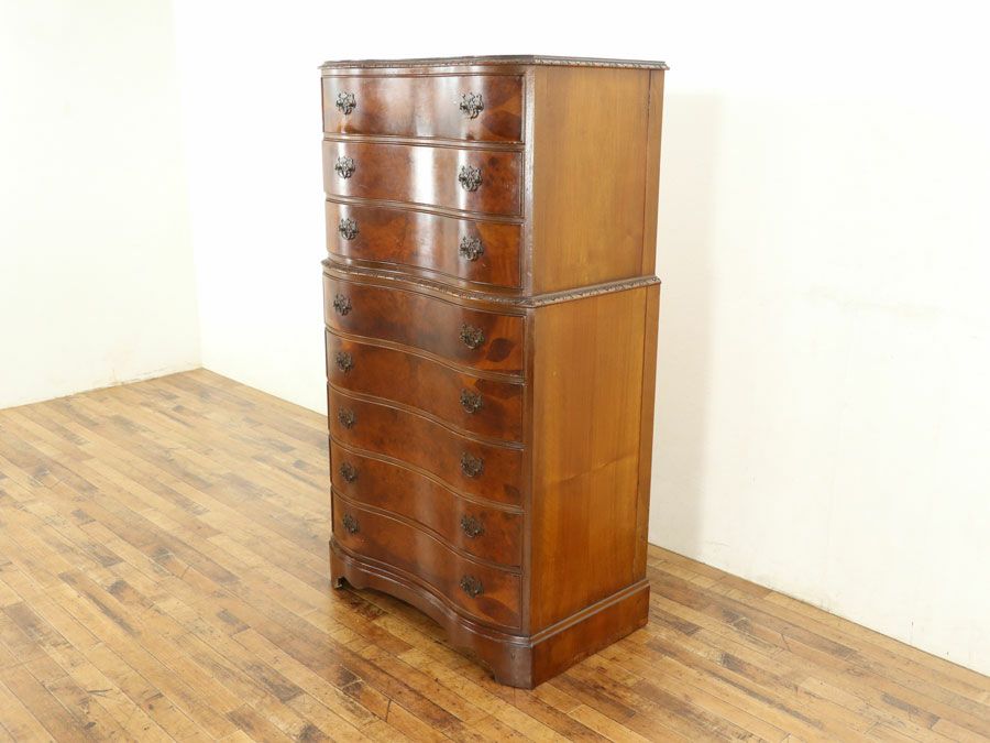 イギリスアンティーク家具チェスト 59446