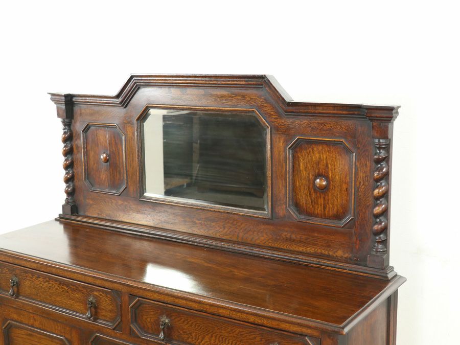 イギリスアンティーク家具ミラーサイド 59444