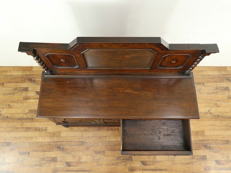 イギリスアンティーク家具ミラーサイド 59444