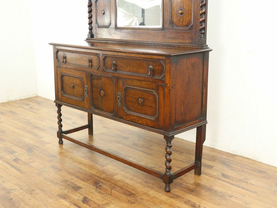 イギリスアンティーク家具ミラーサイド 59444