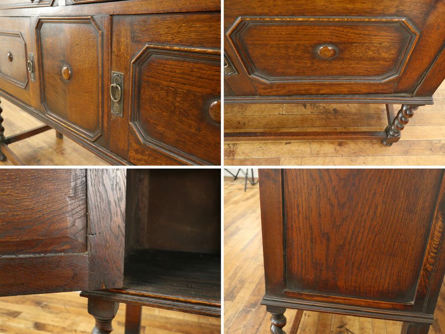 イギリスアンティーク家具ミラーサイド 59444