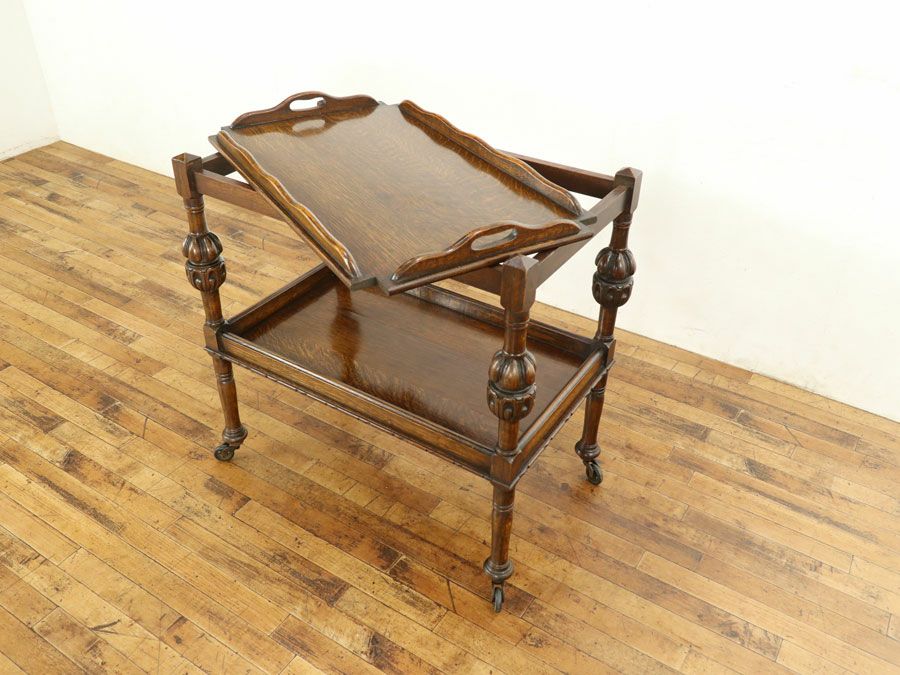 イギリスアンティーク家具ワゴン 59389