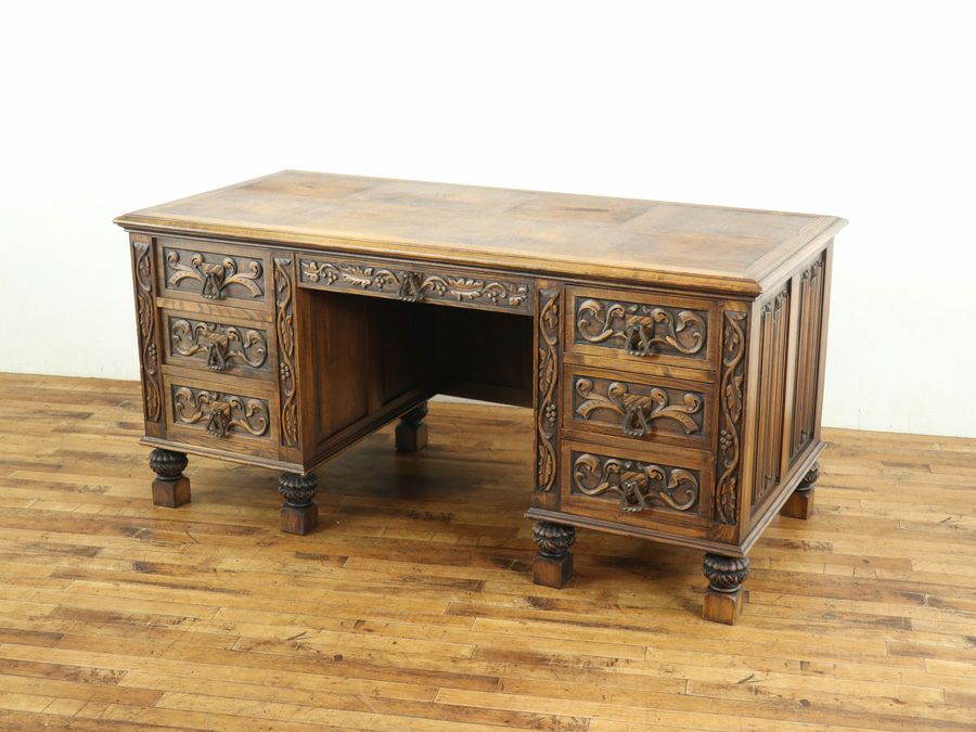 フランスアンティーク家具デスク 65067