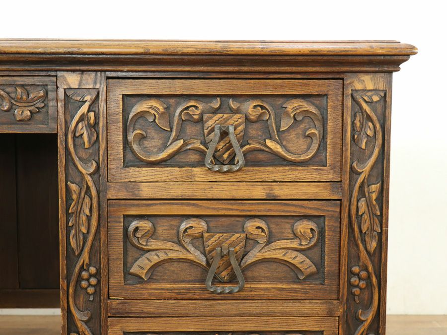 フランスアンティーク家具デスク 65067