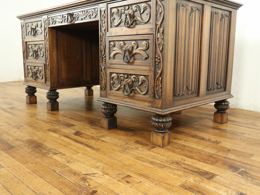 フランスアンティーク家具デスク 65067