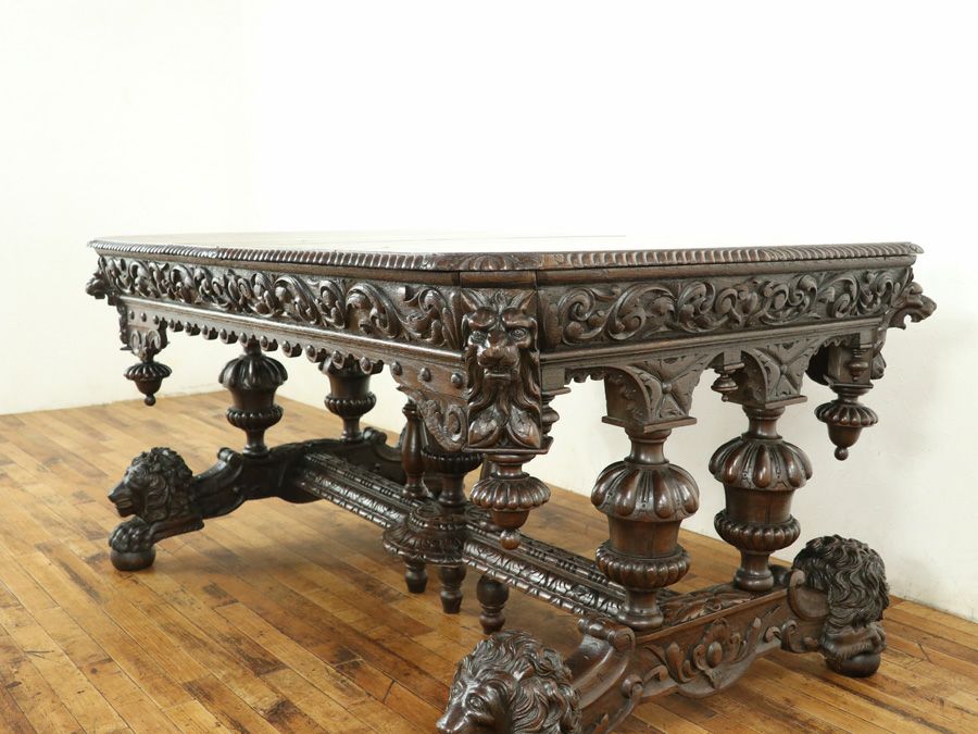 フランスアンティーク家具テーブル 65141