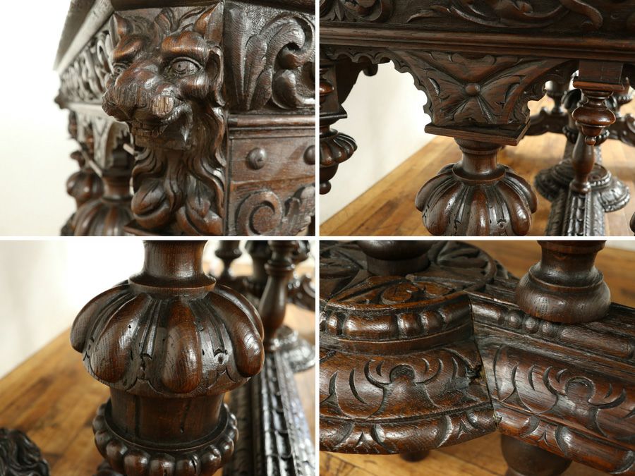 フランスアンティーク家具テーブル 65141