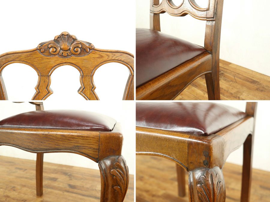 フランスアンティーク家具ダイニング9P 65024