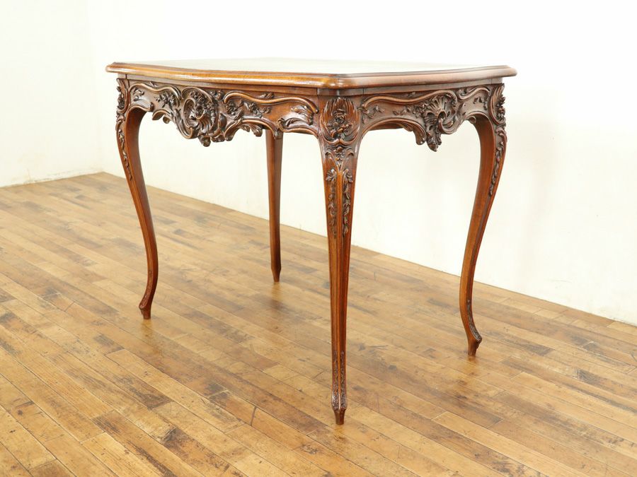 フランスアンティーク家具サイドテーブル 65071