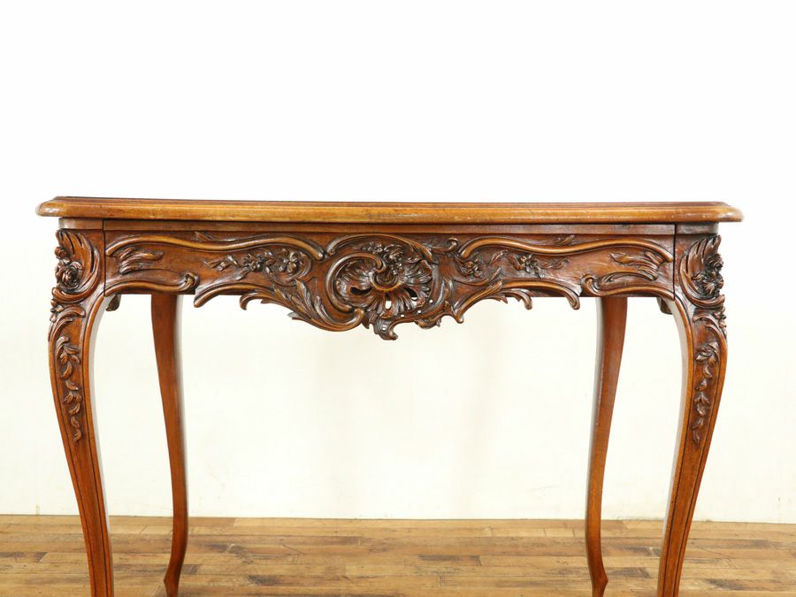 フランスアンティーク家具サイドテーブル 65071