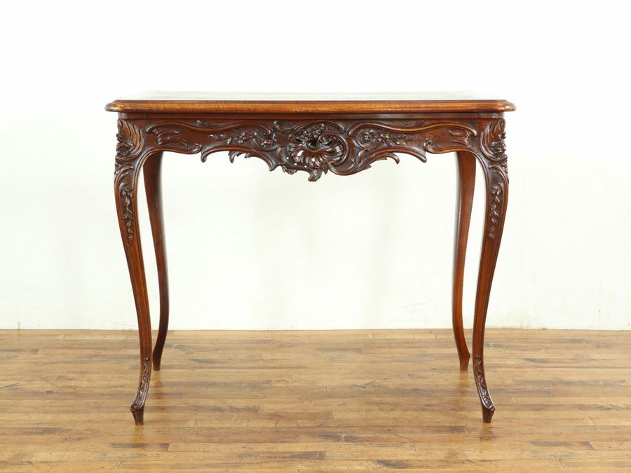 フランスアンティーク家具サイドテーブル 65071