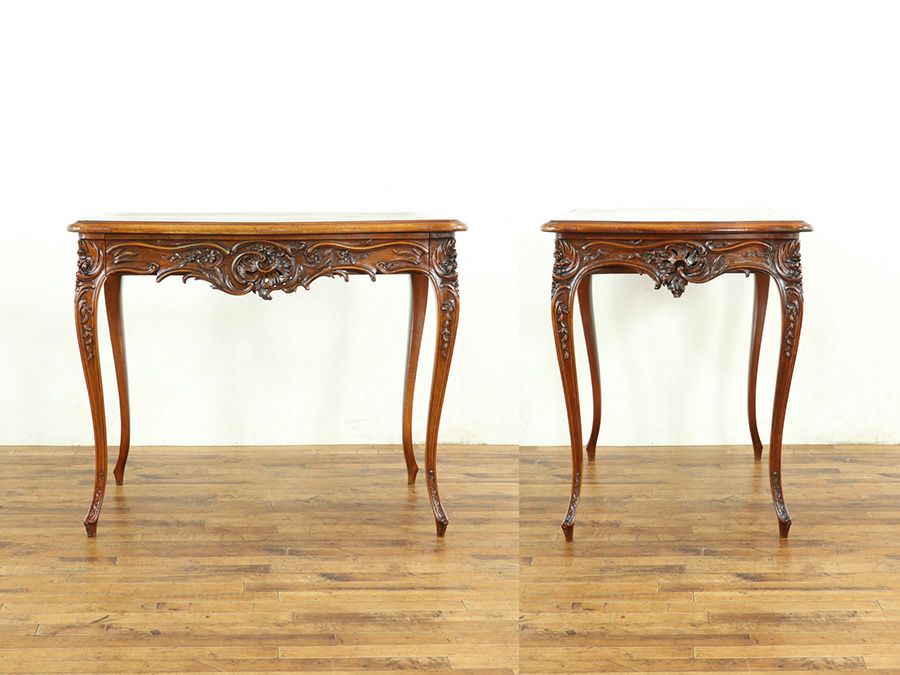 フランスアンティーク家具サイドテーブル 65071