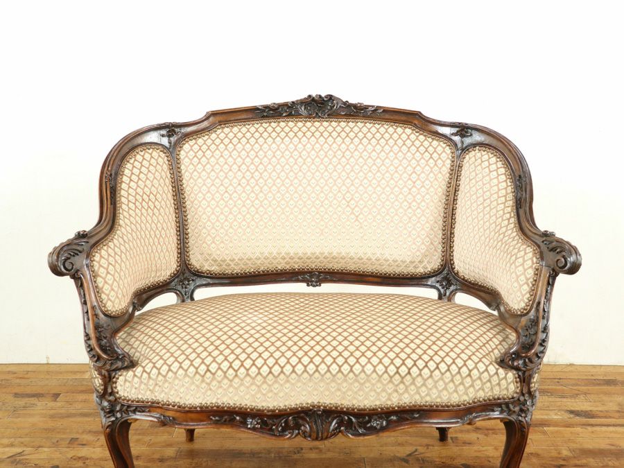 フランスアンティーク家具ソファ 65189