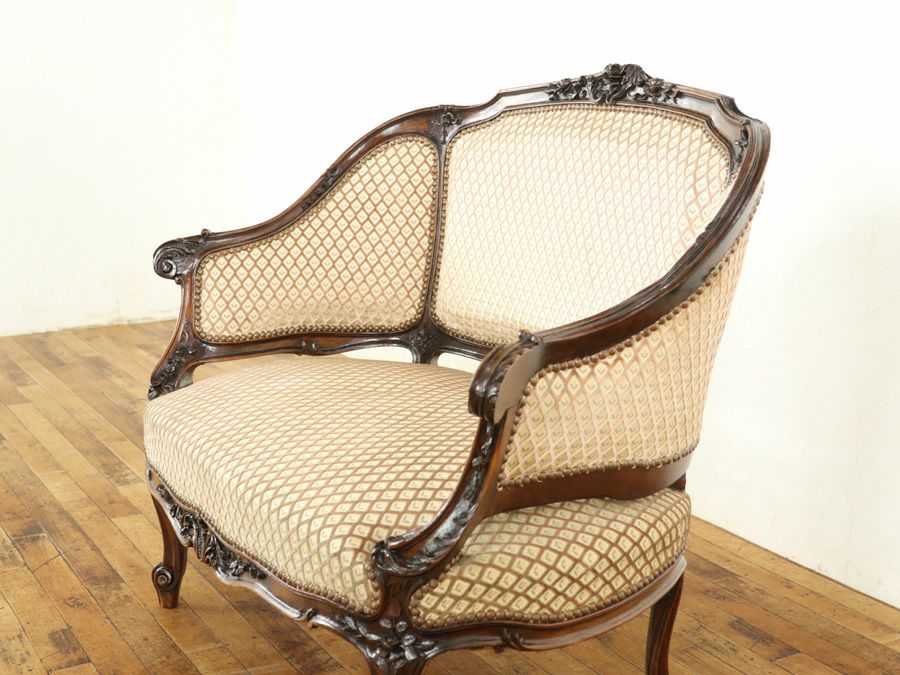 フランスアンティーク家具ソファ 65189