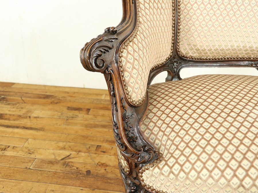 フランスアンティーク家具ソファ 65189