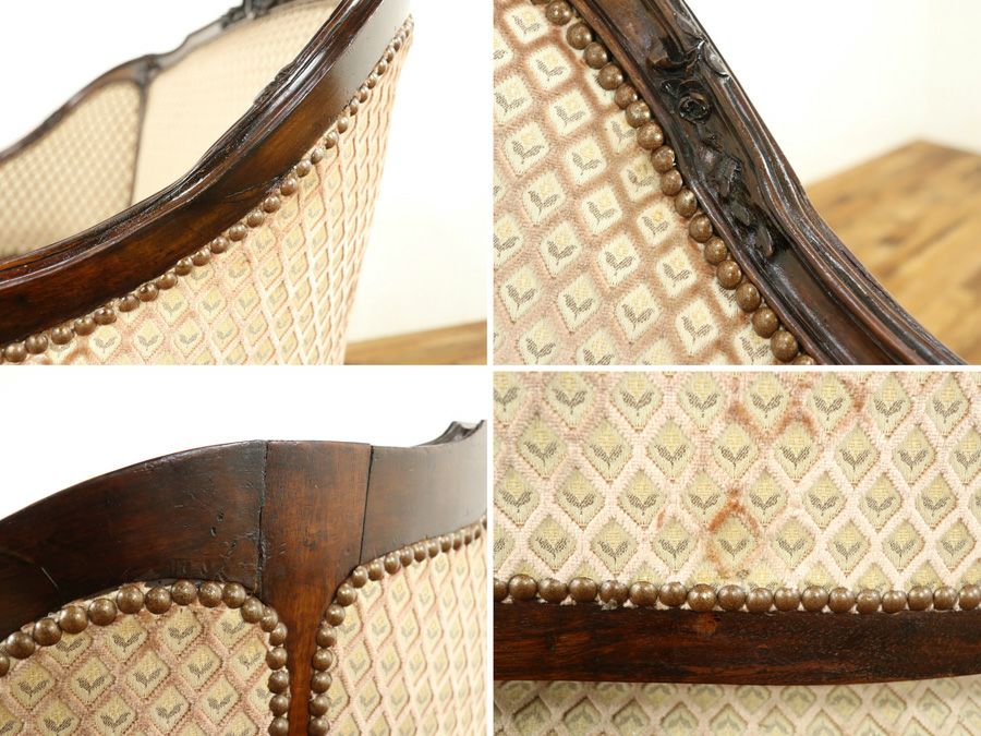 フランスアンティーク家具ソファ 65189