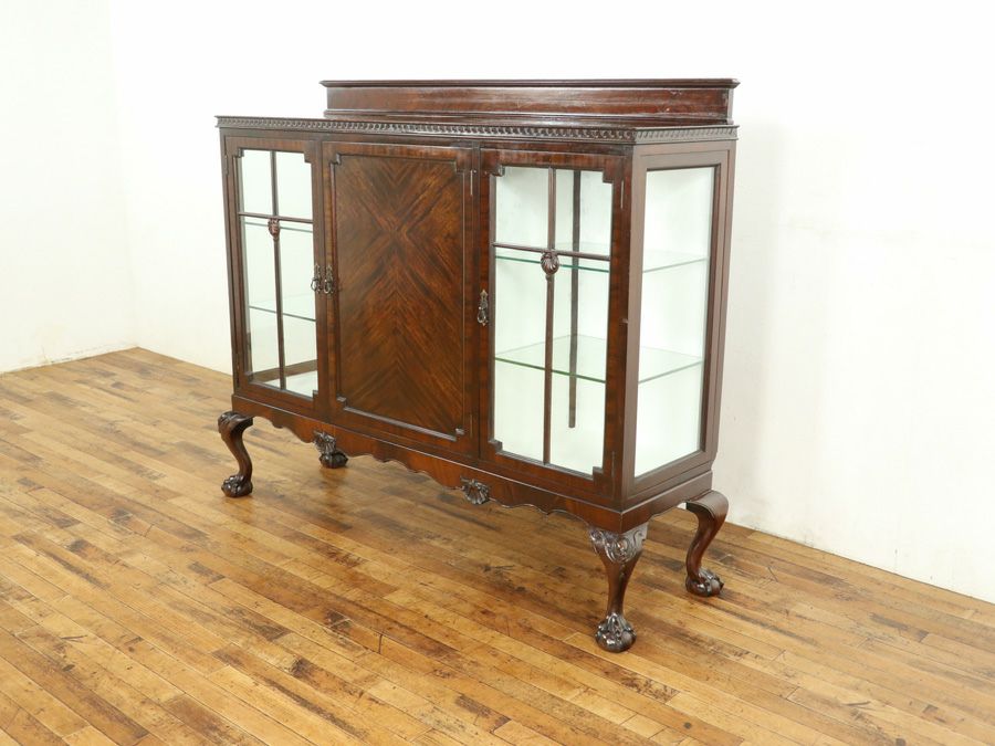 アンティーククロス張替済ショーケース 59361