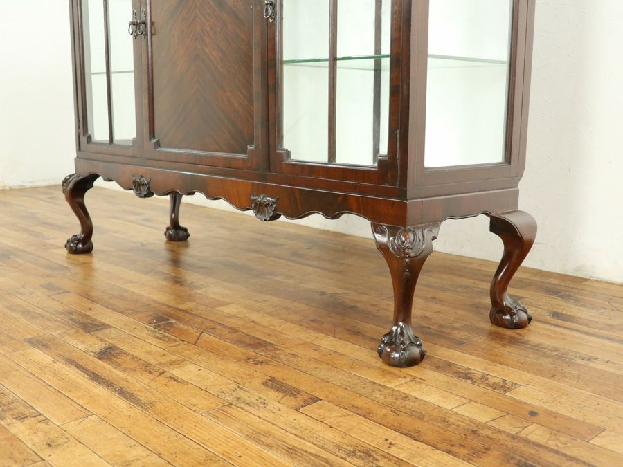 アンティーククロス張替済ショーケース 59361