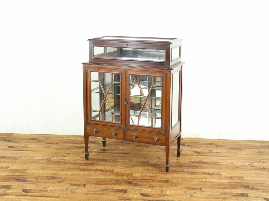 イギリスアンティーク家具ショーケース 59257