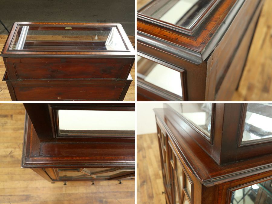 イギリスアンティーク家具ショーケース 59257