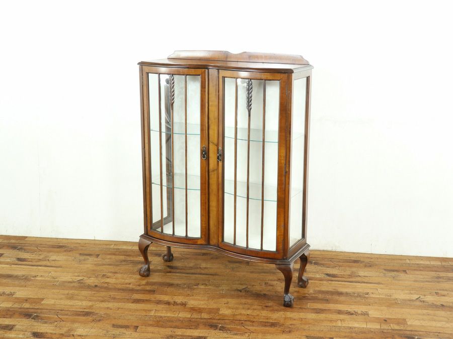 アンティーククロス張替済ショーケース 59313