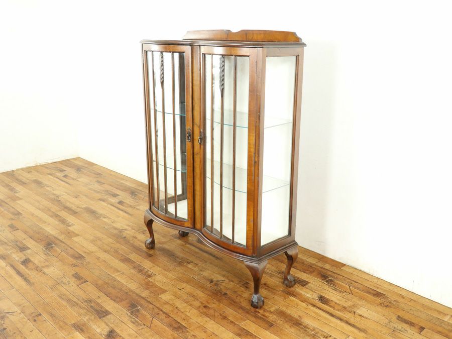 アンティーククロス張替済ショーケース 59313