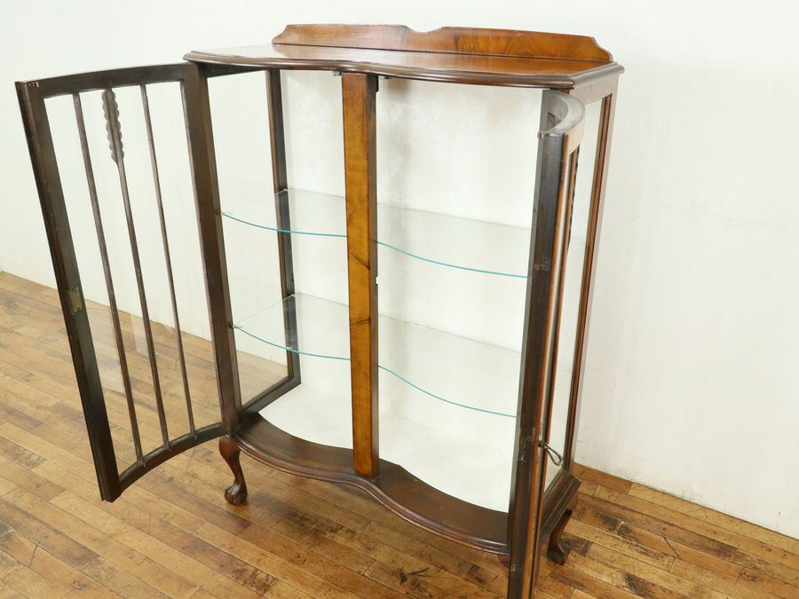 アンティーククロス張替済ショーケース 59313