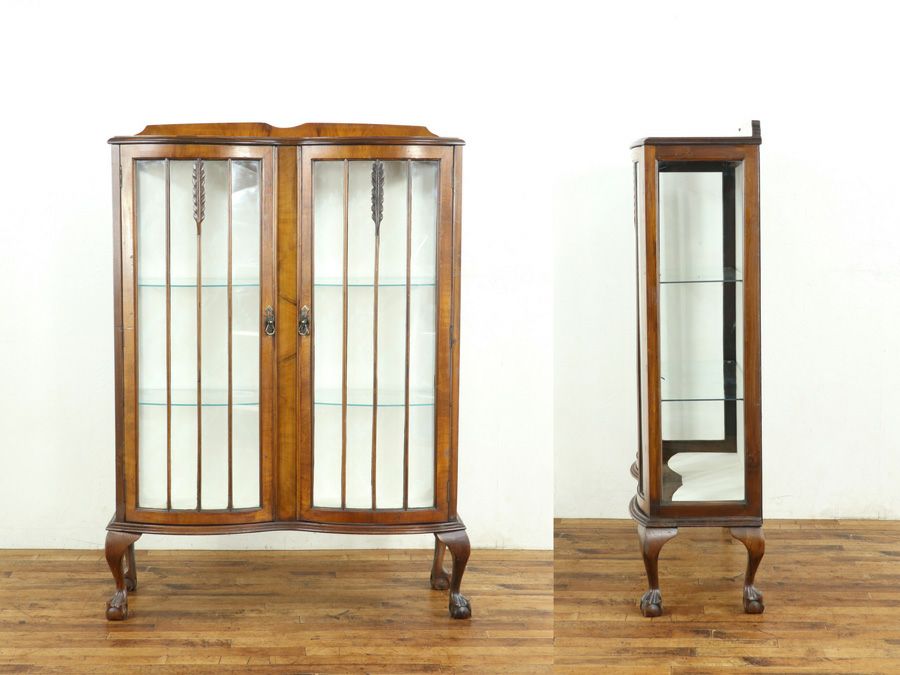 アンティーククロス張替済ショーケース 59313