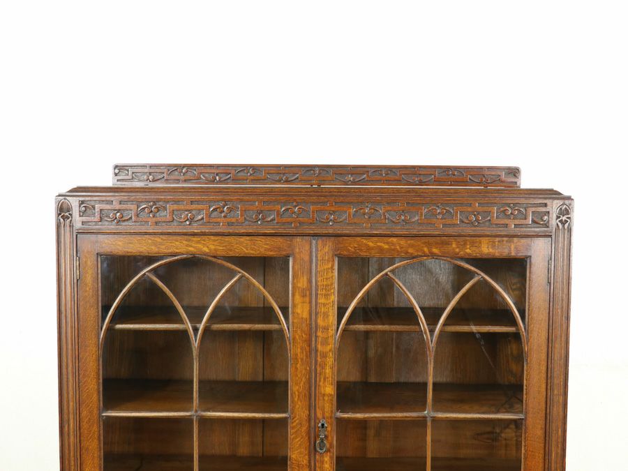 イギリスアンティーク家具ブックケース 59237