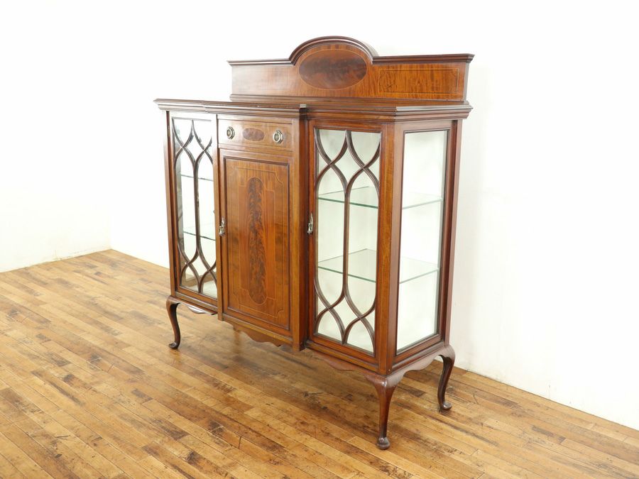 アンティーククロス張替済ショーケース 59356