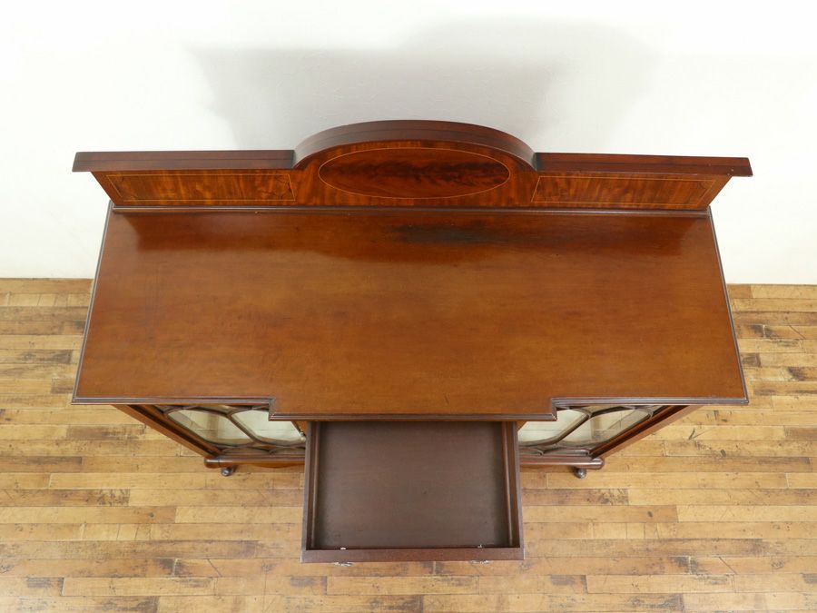 アンティーククロス張替済ショーケース 59356