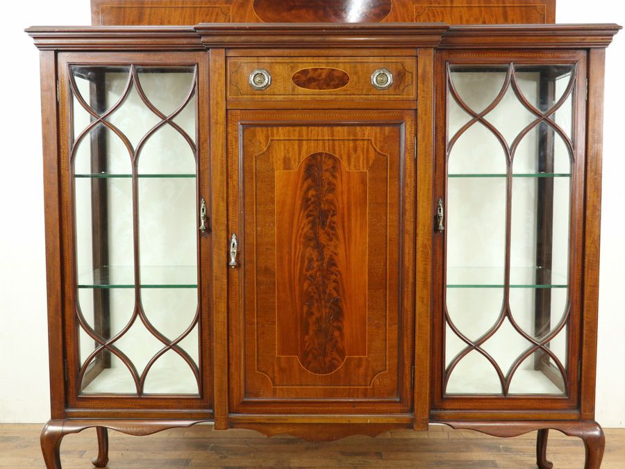 アンティーククロス張替済ショーケース 59356