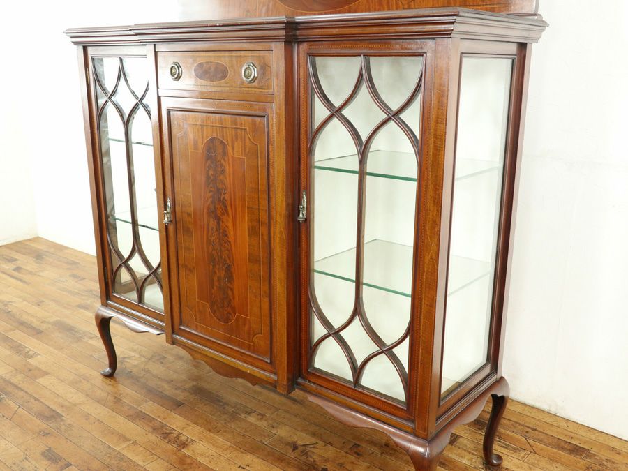 アンティーククロス張替済ショーケース 59356