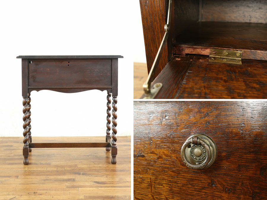 イギリスアンティーク家具サイドテーブル 59503