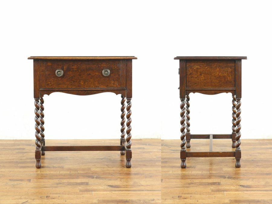 イギリスアンティーク家具サイドテーブル 59503