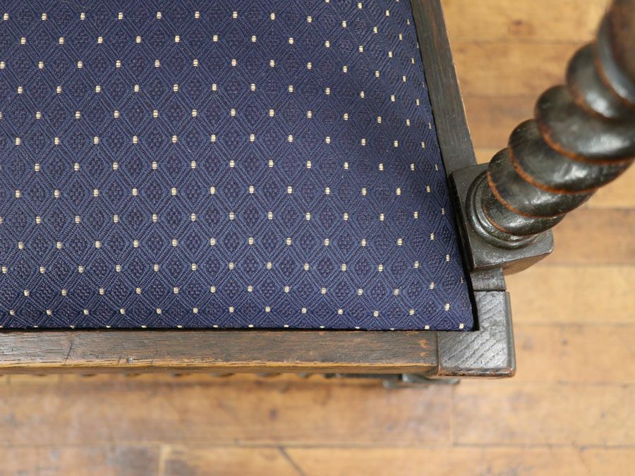 アンティーク家具張替済アームチェア 59418