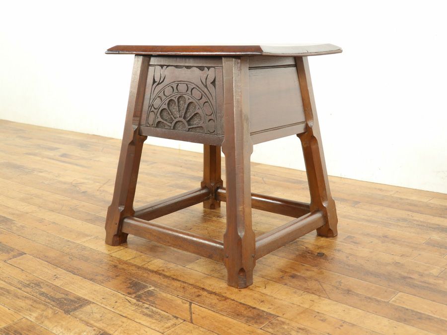 アンティーク家具スモールコファー 59390