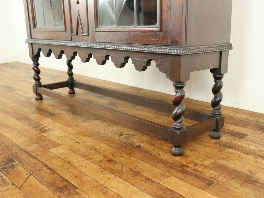 イギリスアンティーク家具ブックケース 59362