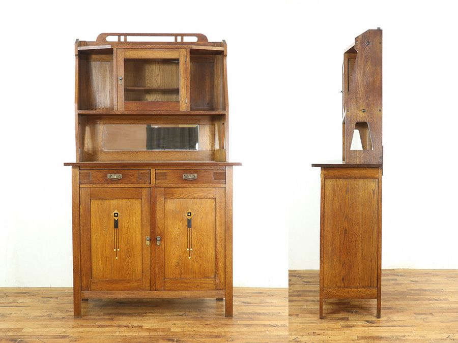 アンティーク家具キャビネット 70490