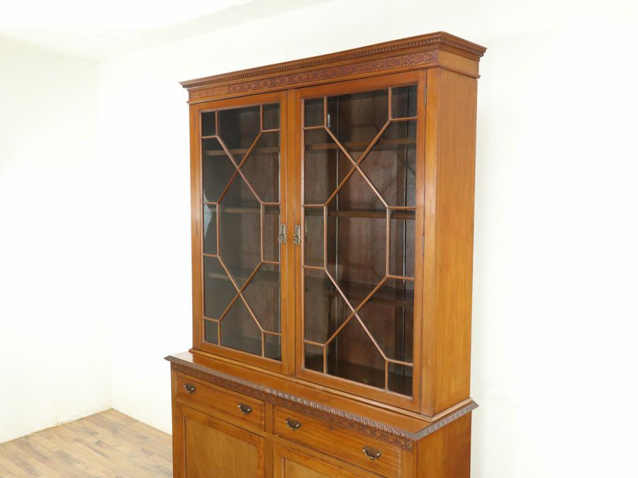 アンティーク家具キャビネット 59274