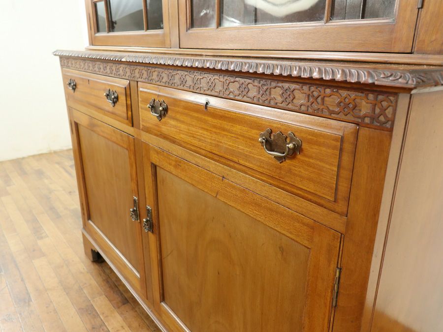 アンティーク家具キャビネット 59274