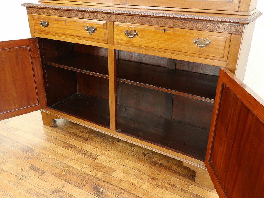 アンティーク家具キャビネット 59274