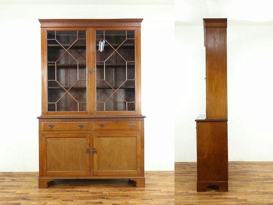 アンティーク家具キャビネット 59274