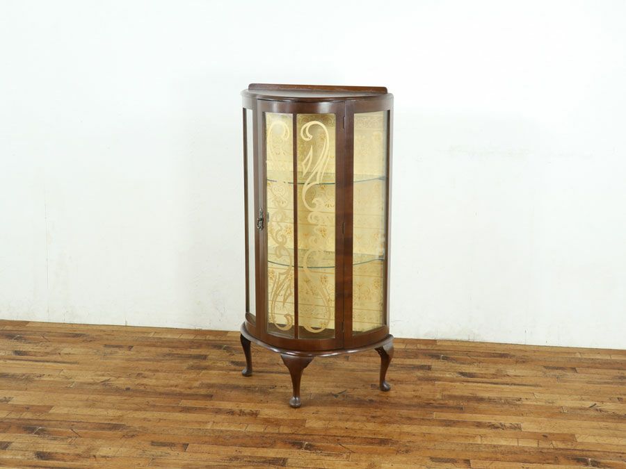 アンティーク家具張替済ショーケース 59419